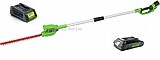 מגזמת גובה נטענת greenworks גרין וורקס 24V - דגם משופר + סוללה 2A + מטען מהיר מגזמת גובה נטענת greenworks גרין וורקס 24V - דגם משופר + סוללה 2A + מטען מהיר