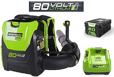 ���� �� ����  greenworks ���� �����  80V + ����� 4.0A + ���� ����