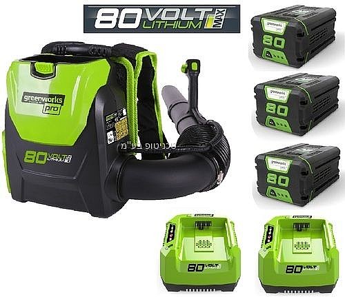 ���� �� ����  greenworks ���� �����  80V + ���� ������  4.0A + ��� ������ ������