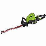 גוזם גדר חי נטען greenworks גרין וורקס - 80V - גוף בלבד גוזם גדר חי נטען greenworks גרין וורקס - 80V - גוף בלבד