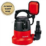 משאבת מים גובה אפס- עם מצוף משאבת מים גובה אפס- עם מצוף