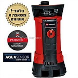 משאבת מים איינהל נקיים/דלוחים, ללא מצוף - סנסור משאבת מים איינהל נקיים/דלוחים, ללא מצוף - סנסור