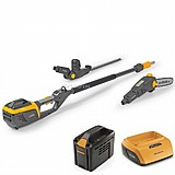 קומבי גובה נטען (משור+מגזמת) סטיגה STIGA SMT 500 AE + סוללה 2A ומטען קומבי גובה נטען (משור+מגזמת) סטיגה STIGA SMT 500 AE + סוללה 2A ומטען