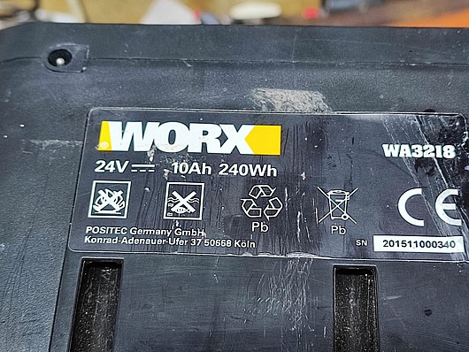 ����� ������ ����� ����� WORX 24V