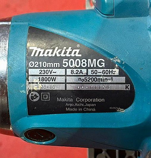 ���� ���� ����� "12 ������ �� 5008MGL 1800W Makita - �� ����