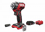 מפתח רטיטה "3/8 20V עם מתאם 1/2 Brushless 250Nm +סוללה 2.0AH +מטען SKIL מפתח רטיטה "3/8 20V עם מתאם 1/2 Brushless 250Nm +סוללה 2.0AH +מטען SKIL