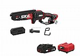 מיני מסור שרשרת חשמלי נטען Brushless להב "6 (15 ס"מ) עם מערכת שימון עצמי+ סוללה 2.0AH+ מטען SKIL מיני מסור שרשרת חשמלי נטען Brushless להב "6 (15 ס"מ) עם מערכת שימון עצמי+ סוללה 2.0AH+ מטען SKIL